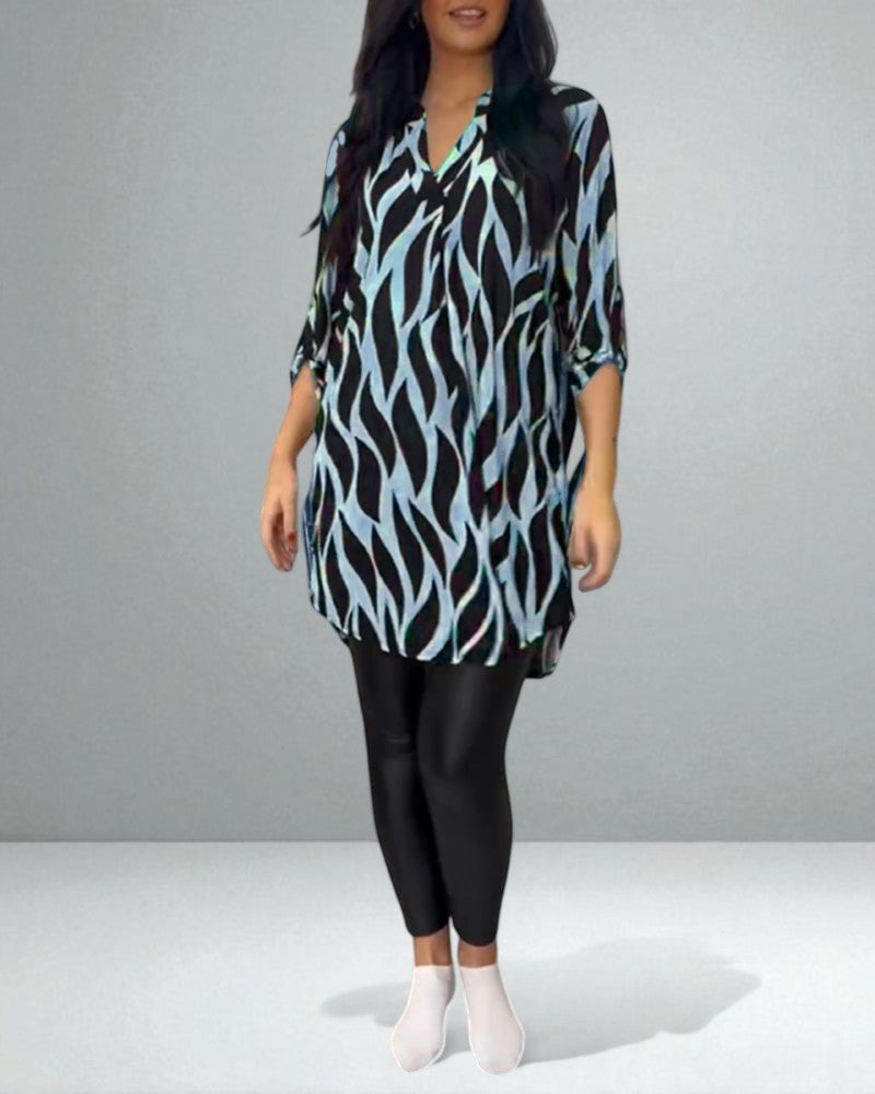 The Fiora Patterned Top
