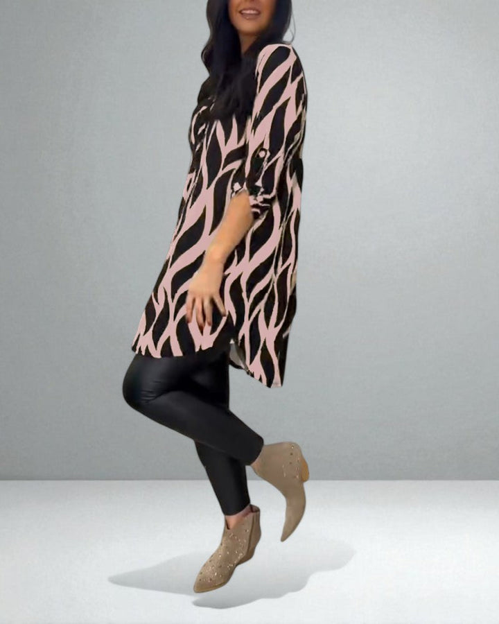 The Fiora Patterned Top
