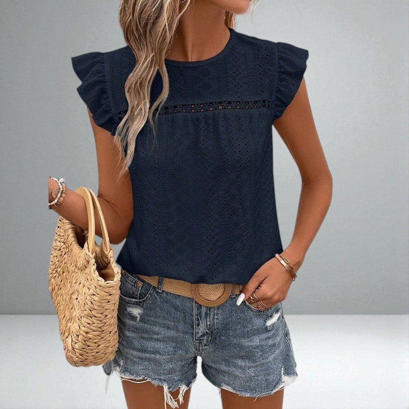 The Amber Lace Blouse