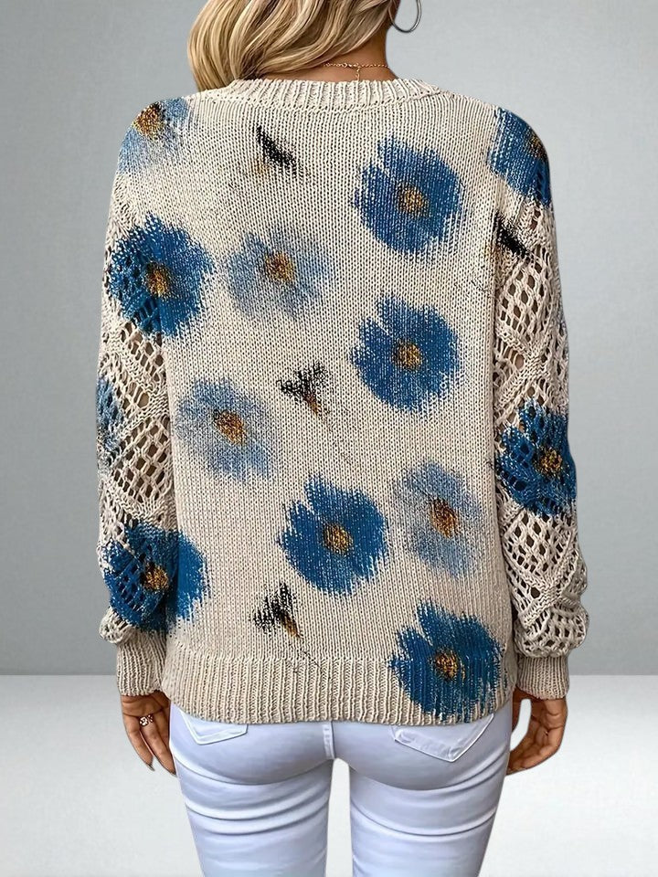 The Grace Floral Sweater