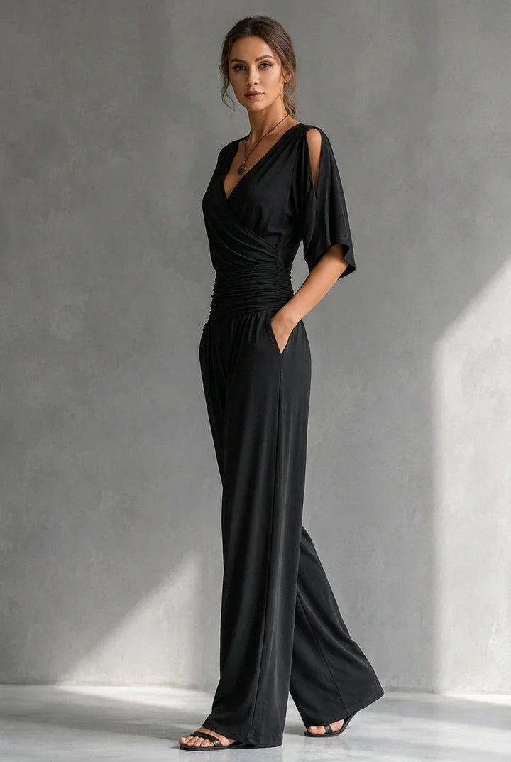 The Chiara Off-Shoulder Jumpsuit