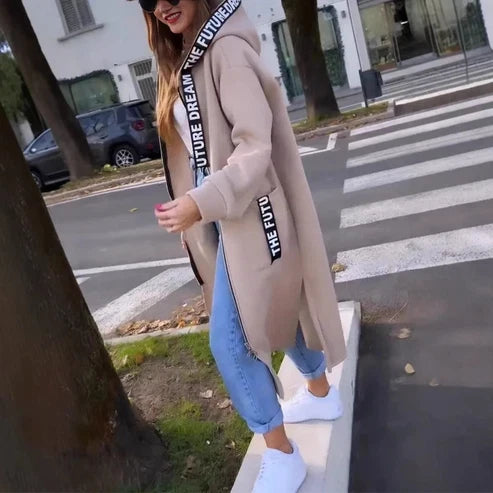 The Mila Hooded Long Coat