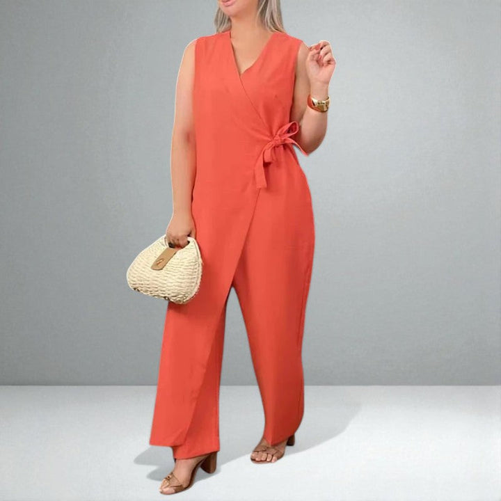 The Lilianna Wrap Jumpsuit