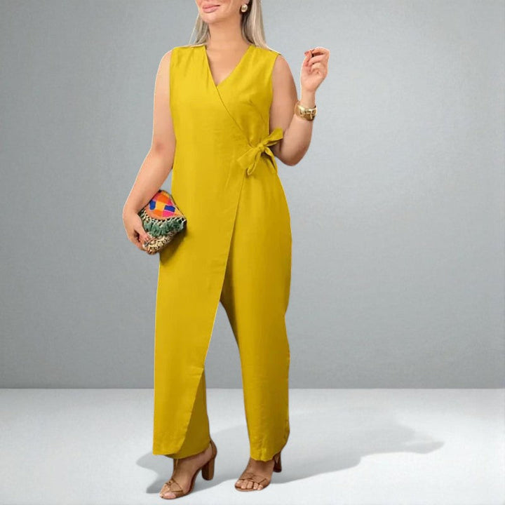 The Lilianna Wrap Jumpsuit